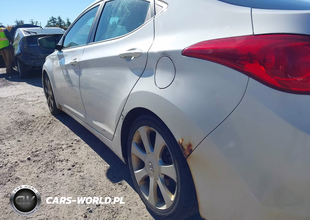 2012 Hyundai Elantra Limited VIN:5NPDH4AE6CH123496 - 12