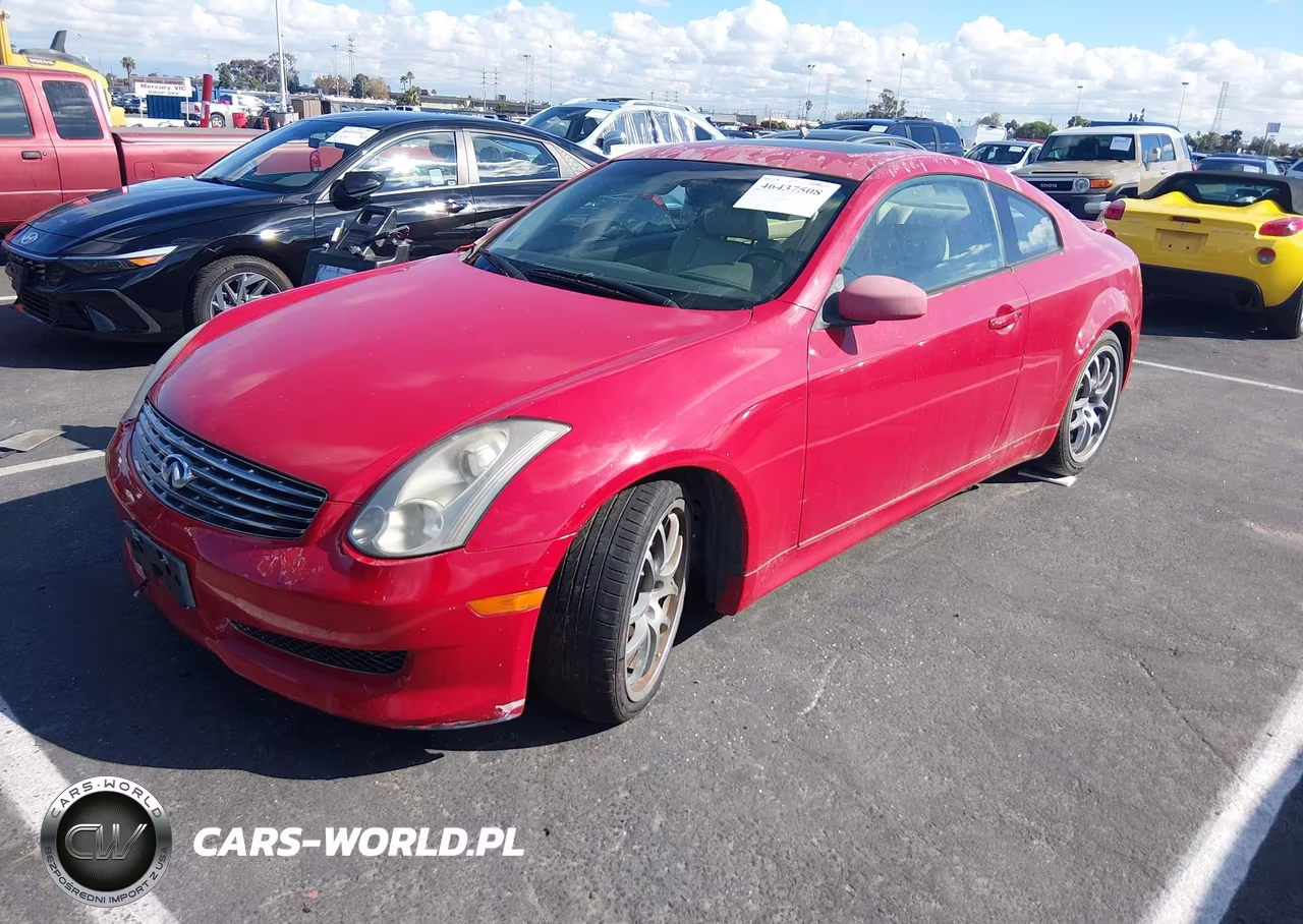 2006 Infiniti G35 VIN:JNKCV54EX6M702120 - 2