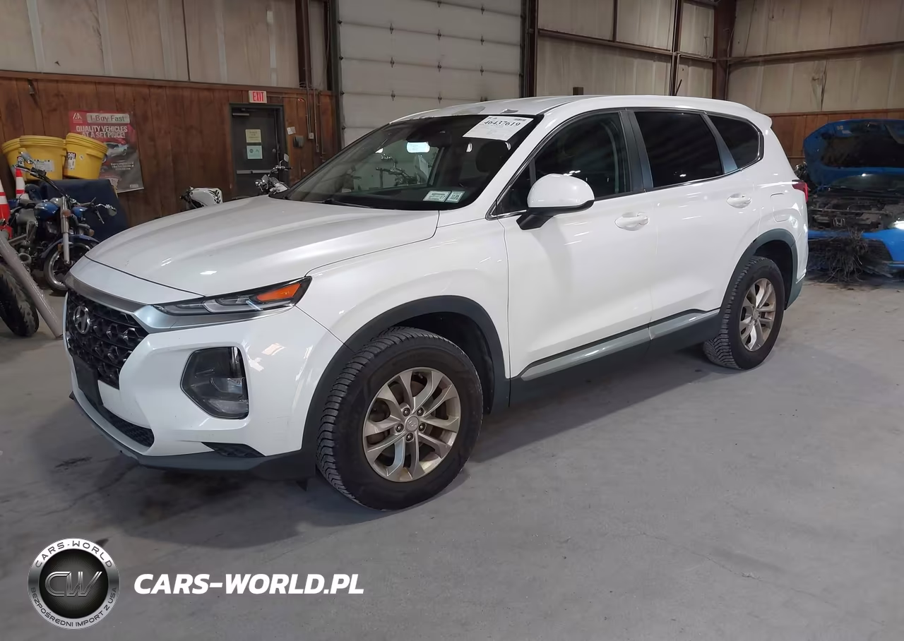 2019 Hyundai Santa Fe Se VIN:5NMS2CAD8KH076056 - 2