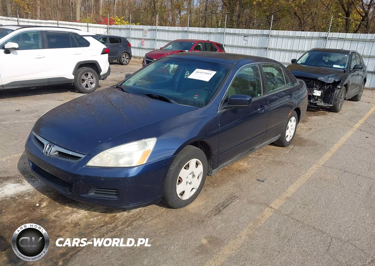 2007 Honda Accord 2.4 Lx VIN:1HGCM56487A067833 - 2