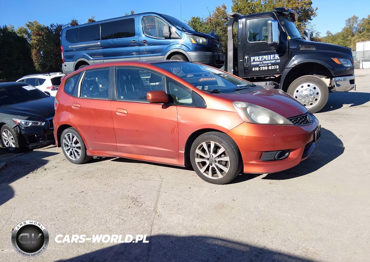 2012 Honda Fit Sport VIN:JHMGE8G53CC034550 - 1