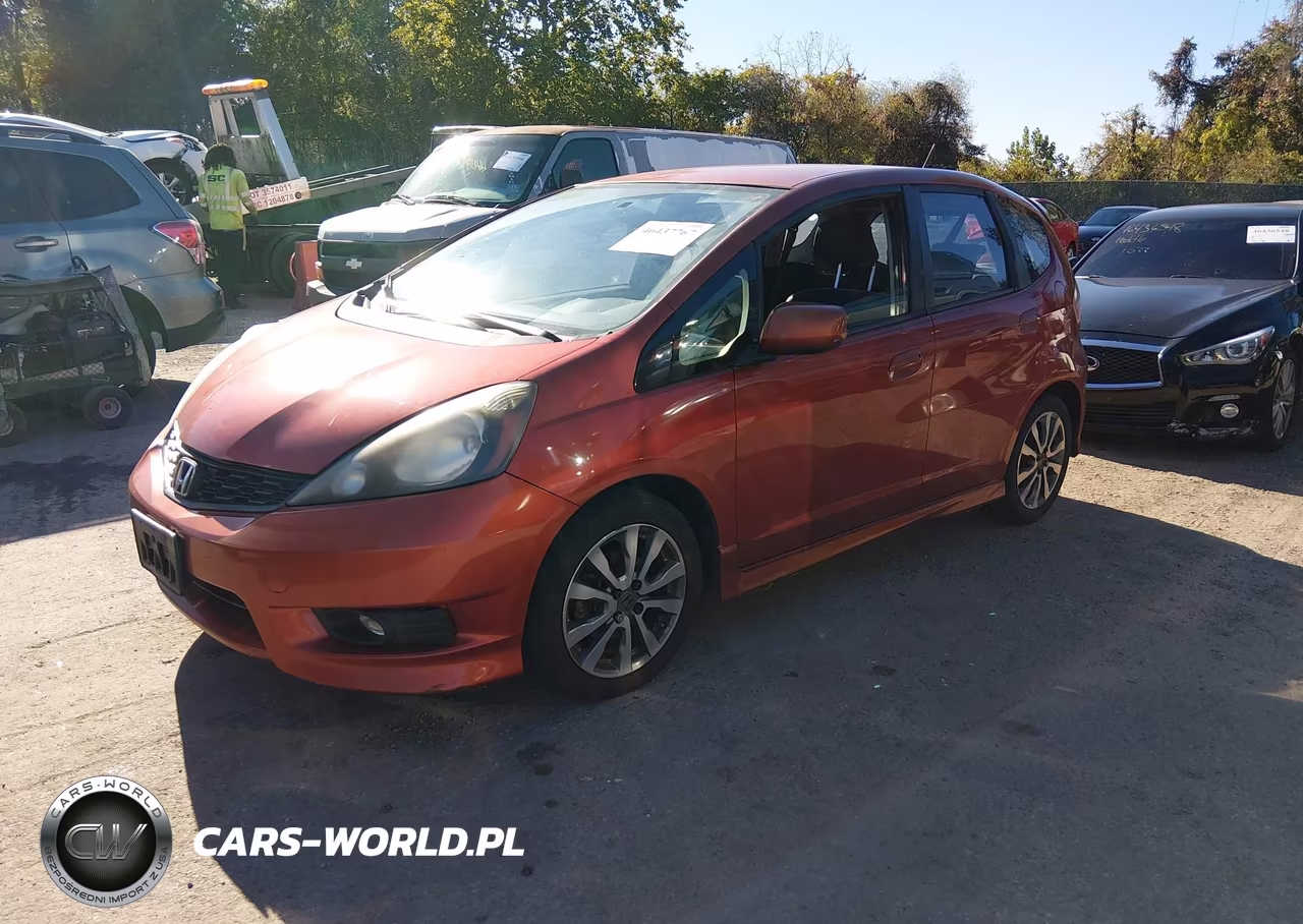 2012 Honda Fit Sport VIN:JHMGE8G53CC034550 - 2