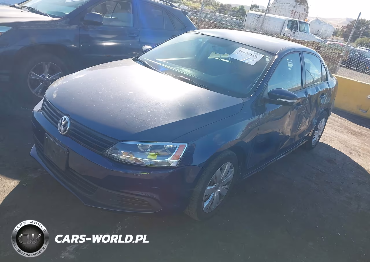 2012 Volkswagen Jetta 2.5L Se VIN:3VWDP7AJ8CM030763 - 2