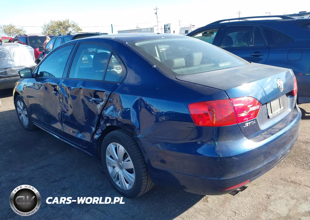 2012 Volkswagen Jetta 2.5L Se VIN:3VWDP7AJ8CM030763 - 3
