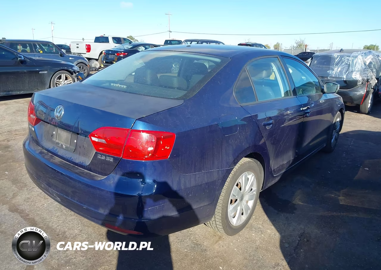 2012 Volkswagen Jetta 2.5L Se VIN:3VWDP7AJ8CM030763 - 4