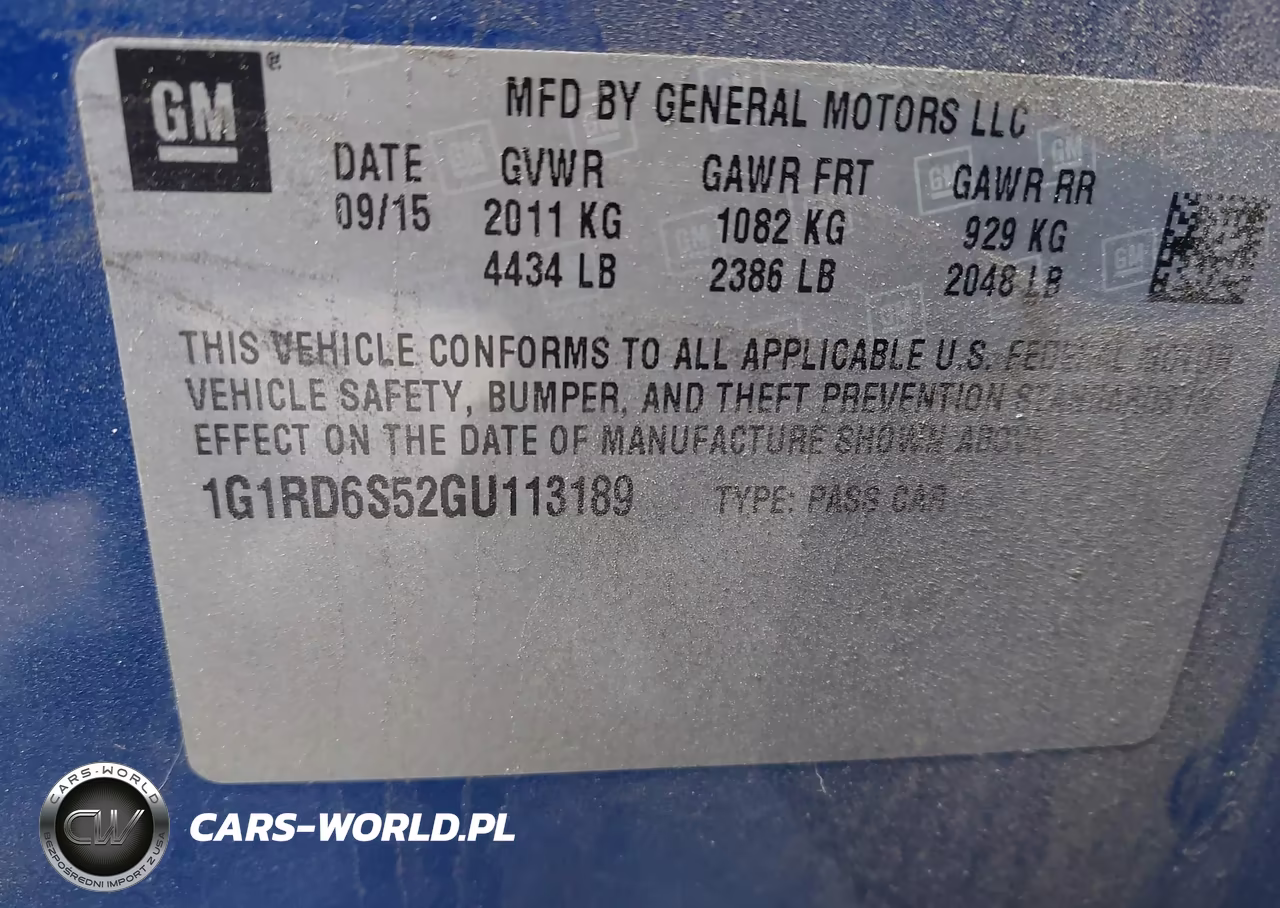 2016 Chevrolet Volt Premier VIN:1G1RD6S52GU113189 - 9