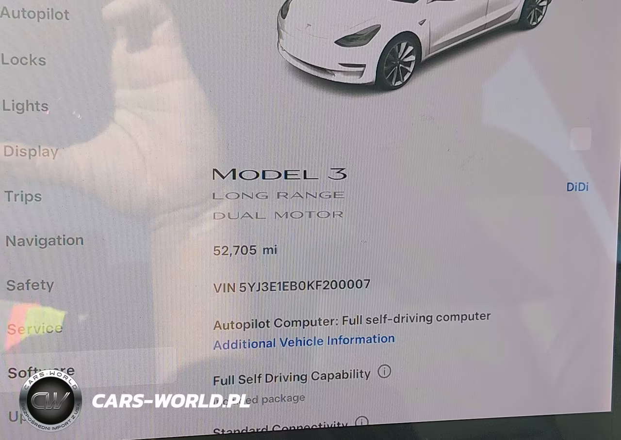 2019 Tesla Model 3 Long Range-Performance VIN:5YJ3E1EB0KF200007 - 15