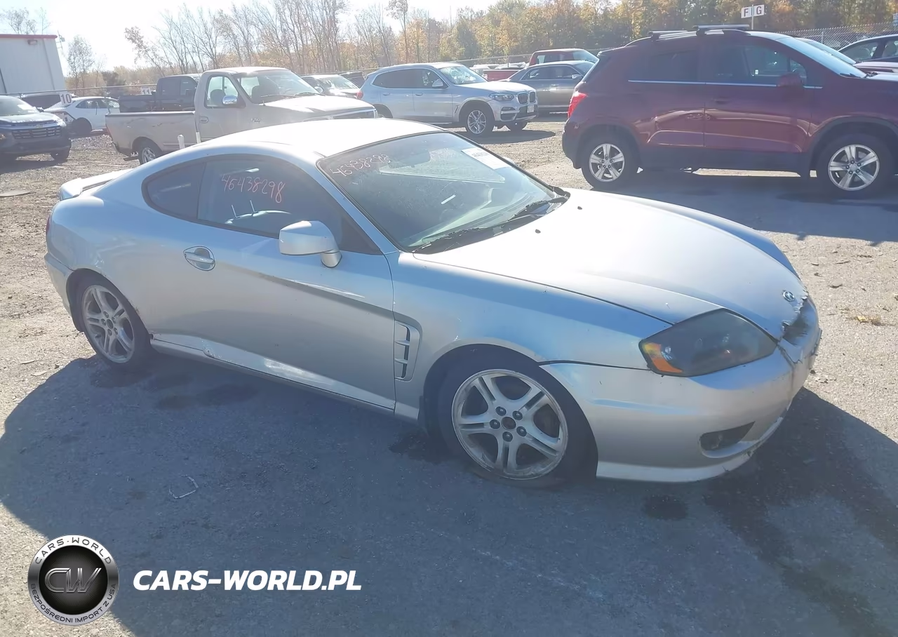 2006 Hyundai Tiburon Gt-Gt Limited-Se VIN:KMHHN65F36U230486 - 1