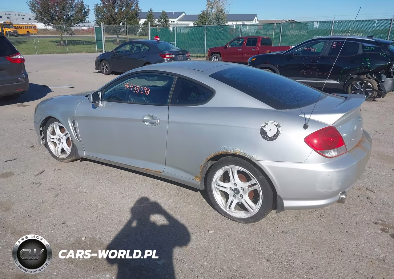 2006 Hyundai Tiburon Gt-Gt Limited-Se VIN:KMHHN65F36U230486 - 3