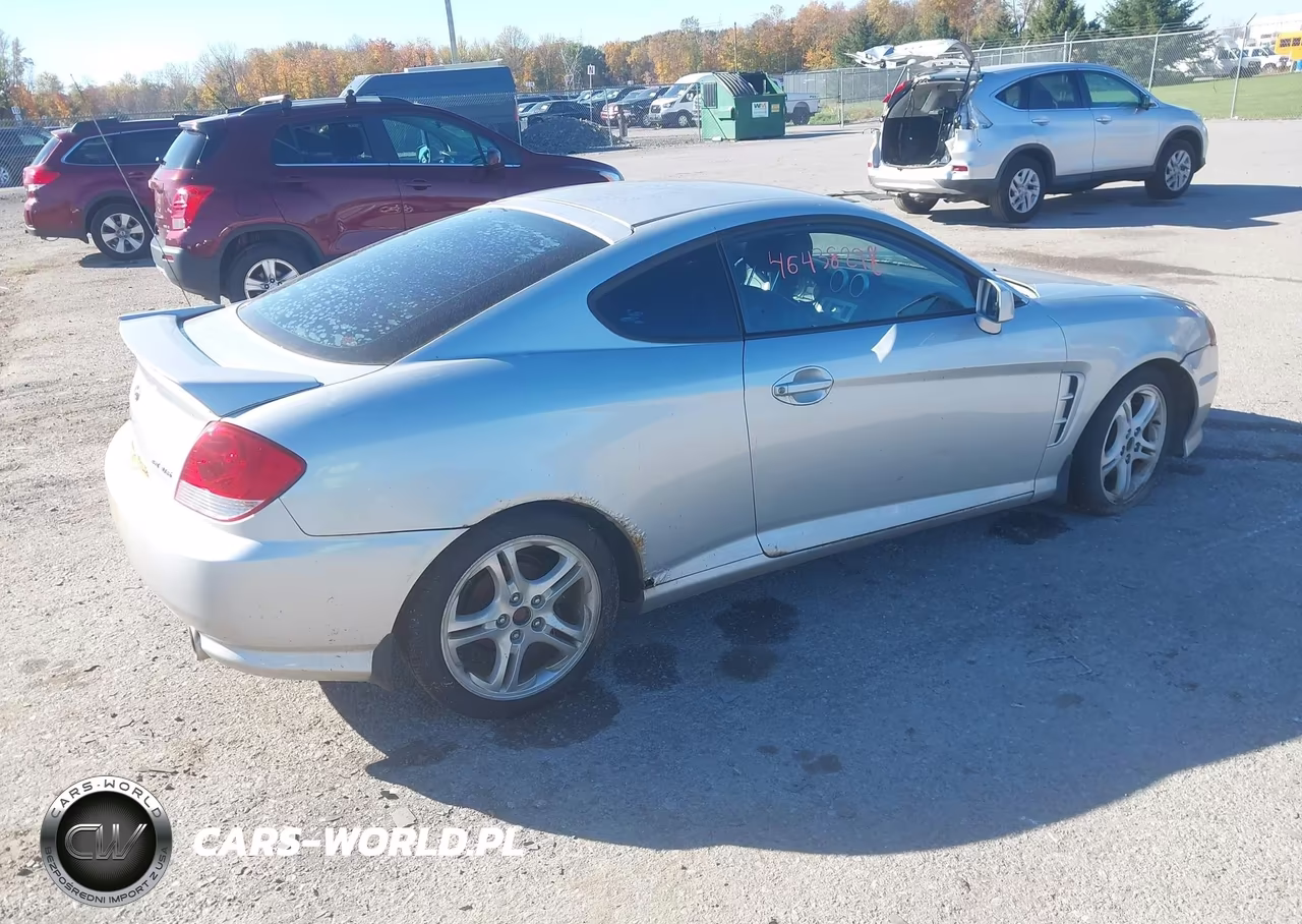 2006 Hyundai Tiburon Gt-Gt Limited-Se VIN:KMHHN65F36U230486 - 4