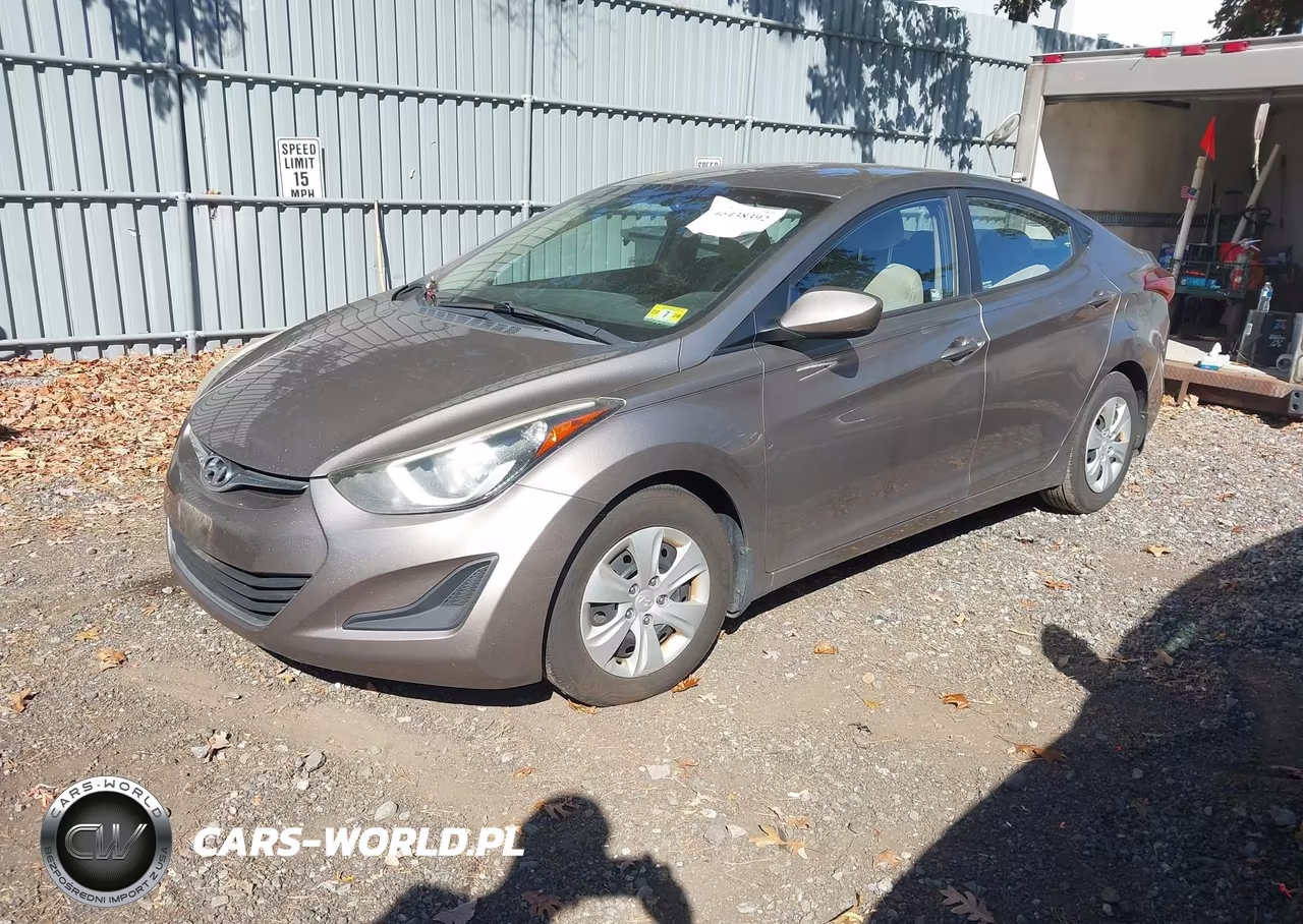 2016 Hyundai Elantra Se VIN:5NPDH4AE2GH721350 - 2