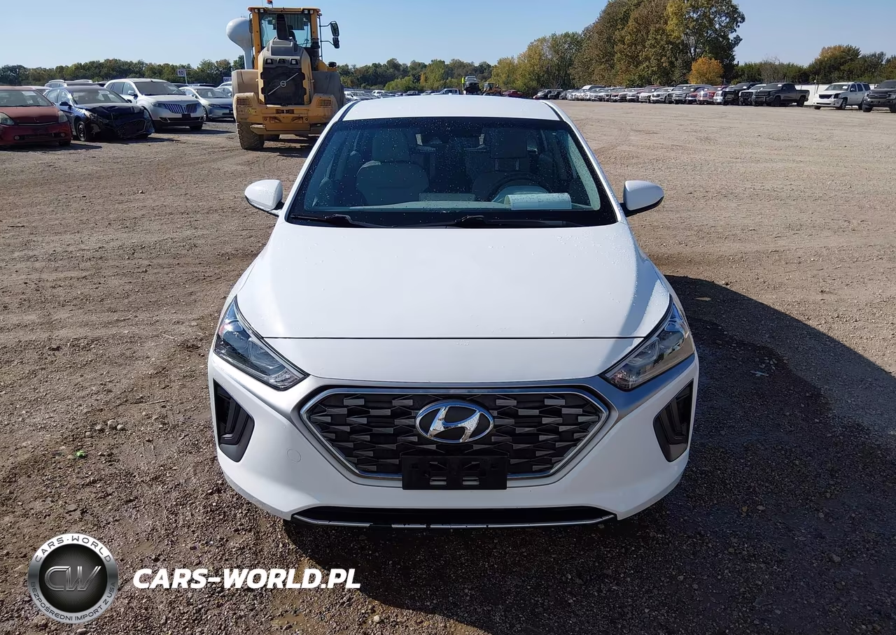 2020 Hyundai Ioniq Hybrid Blue VIN:KMHC65LC9LU233088 - 12