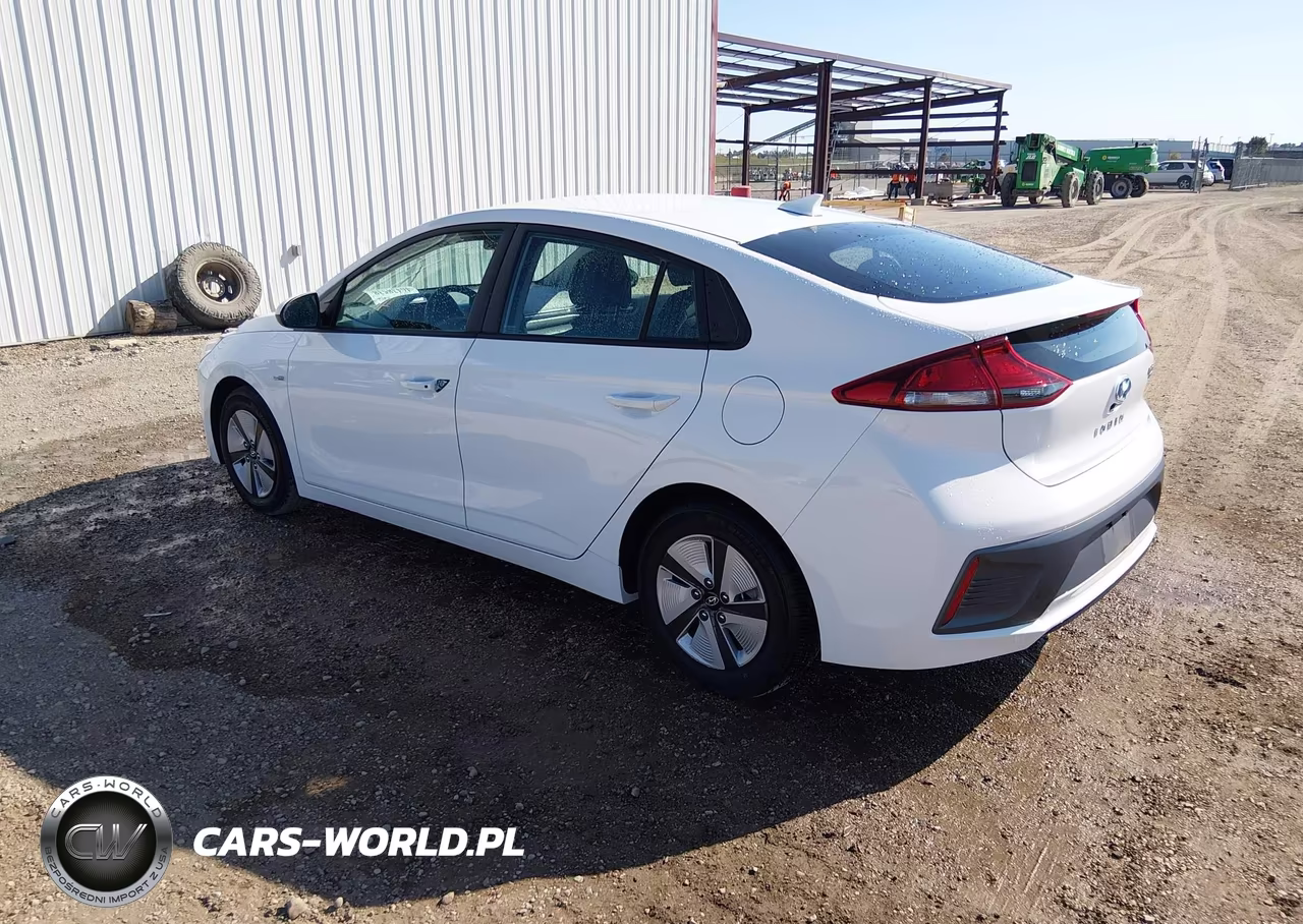 2020 Hyundai Ioniq Hybrid Blue VIN:KMHC65LC9LU233088 - 3