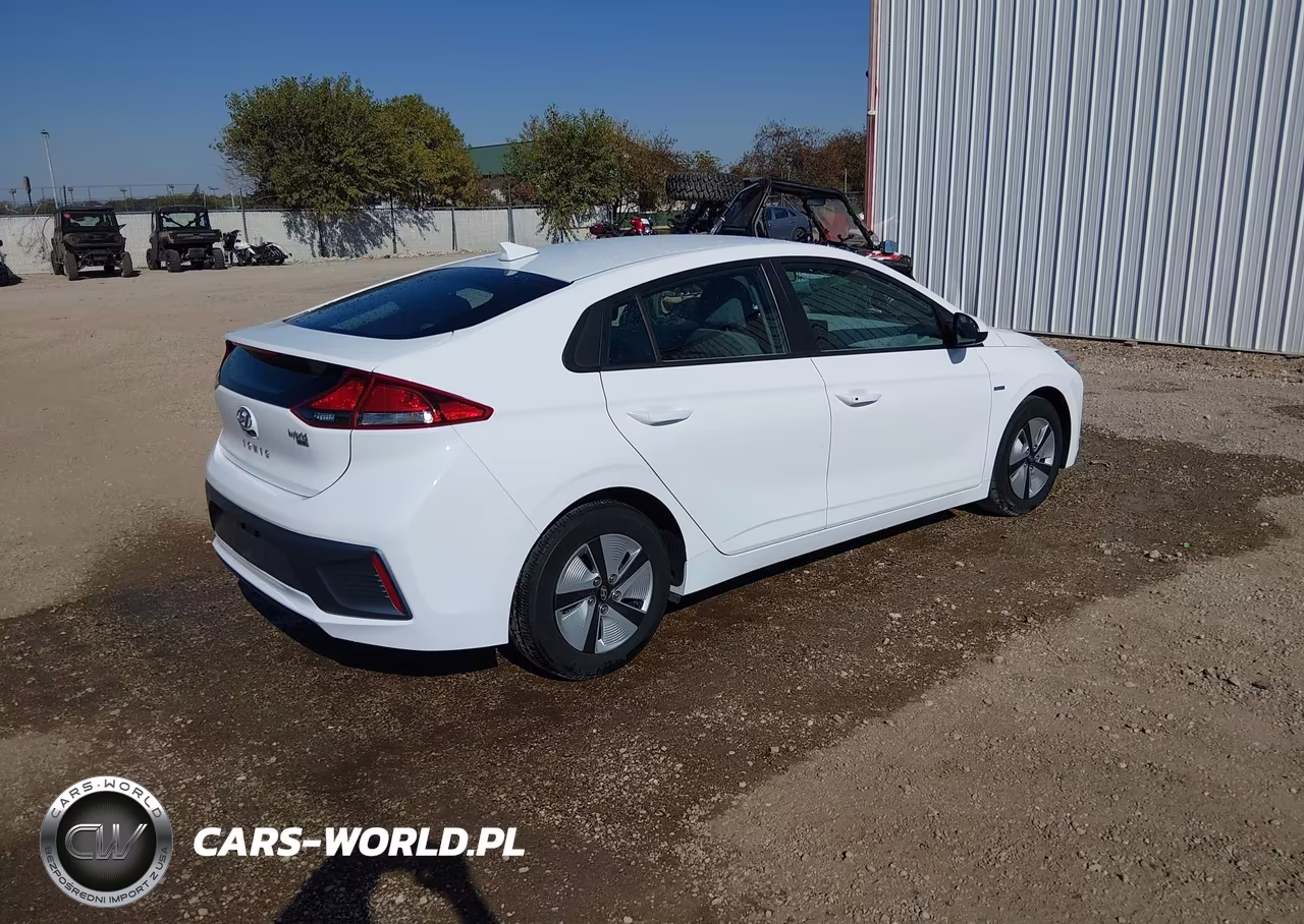 2020 Hyundai Ioniq Hybrid Blue VIN:KMHC65LC9LU233088 - 4