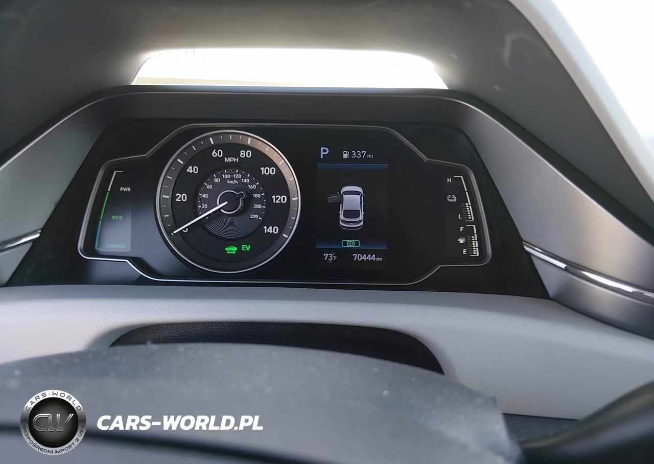 2020 Hyundai Ioniq Hybrid Blue VIN:KMHC65LC9LU233088 - 7