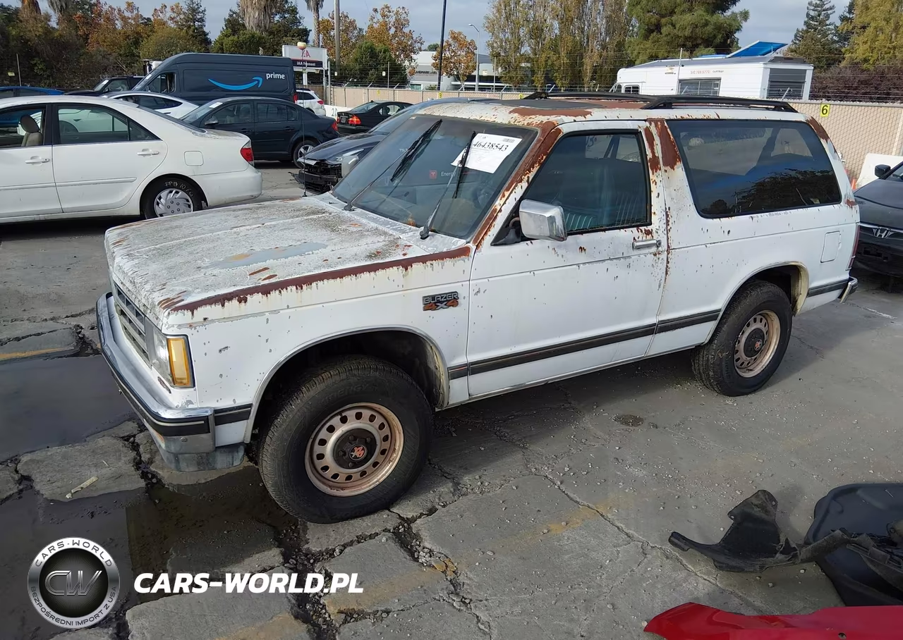 1989 Chevrolet Blazer S10 VIN:1GNCT18Z4K8132414 - 2