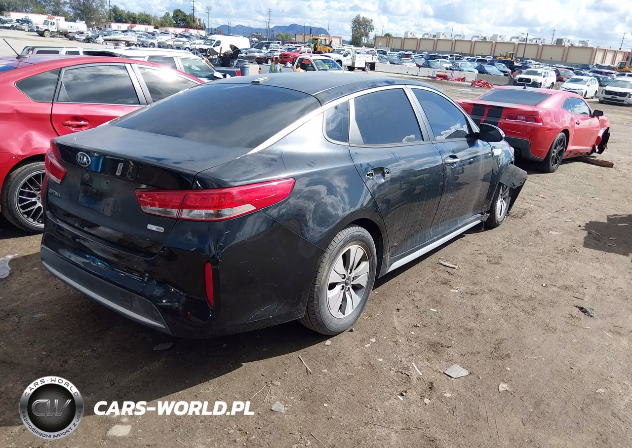 2017 Kia Optima Hybrid VIN:KNAGT4LE9H5017654 - 4