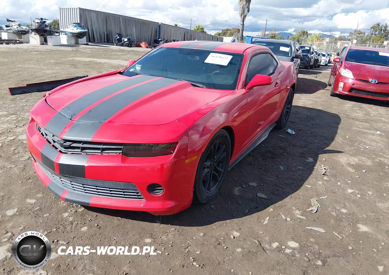 2015 Chevrolet Camaro 2Ls VIN:2G1FB1E36F9307287 - 2