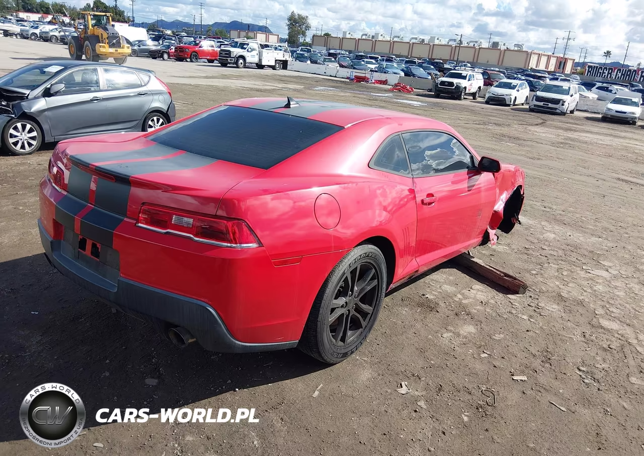 2015 Chevrolet Camaro 2Ls VIN:2G1FB1E36F9307287 - 4