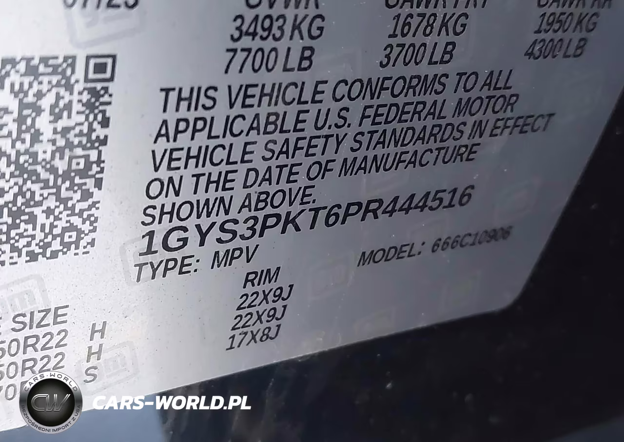 2023 Cadillac Escalade VIN:1GYS3PKT6PR444516 - 9