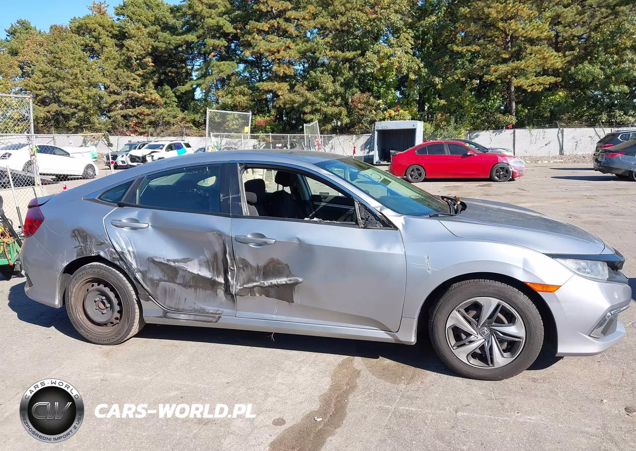 2019 Honda Civic Lx VIN:2HGFC2F6XKH518111 - 14