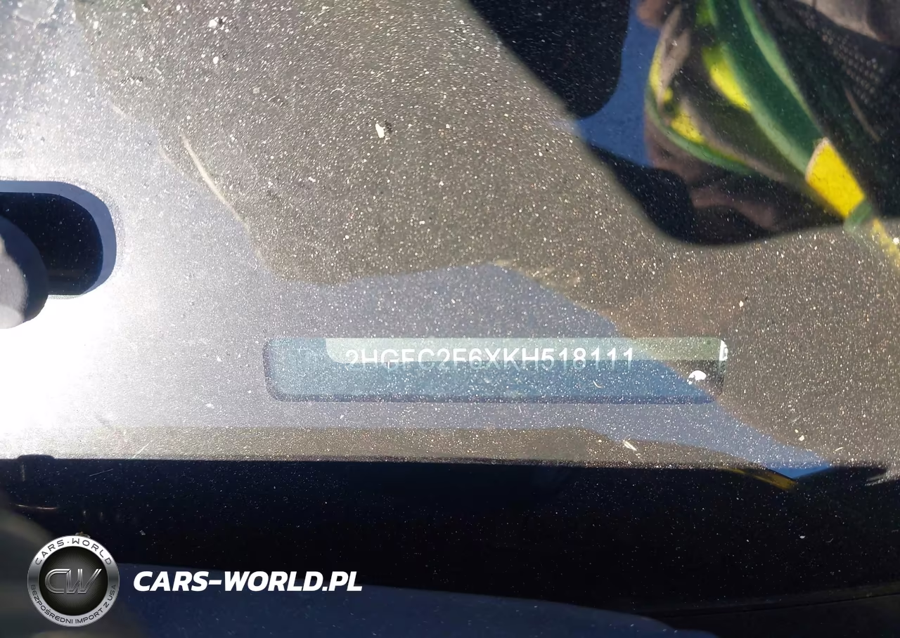 2019 Honda Civic Lx VIN:2HGFC2F6XKH518111 - 18