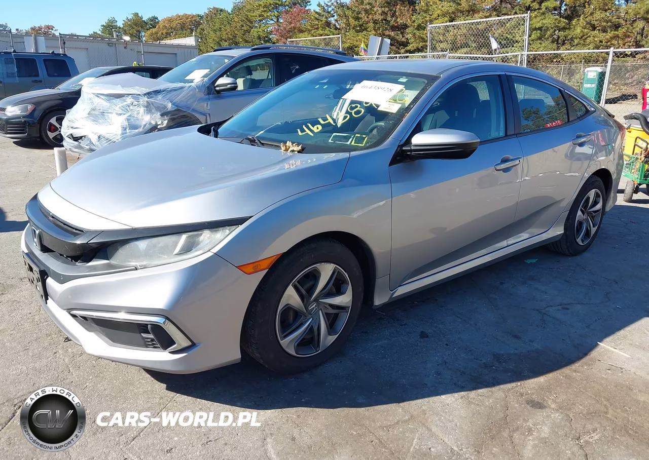 2019 Honda Civic Lx VIN:2HGFC2F6XKH518111 - 2