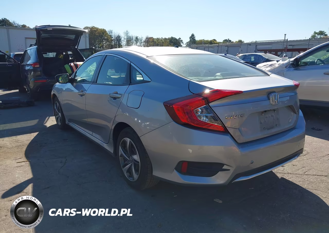 2019 Honda Civic Lx VIN:2HGFC2F6XKH518111 - 3