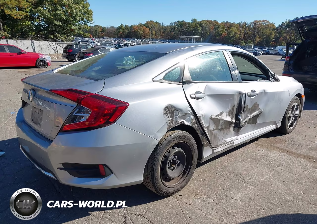 2019 Honda Civic Lx VIN:2HGFC2F6XKH518111 - 4