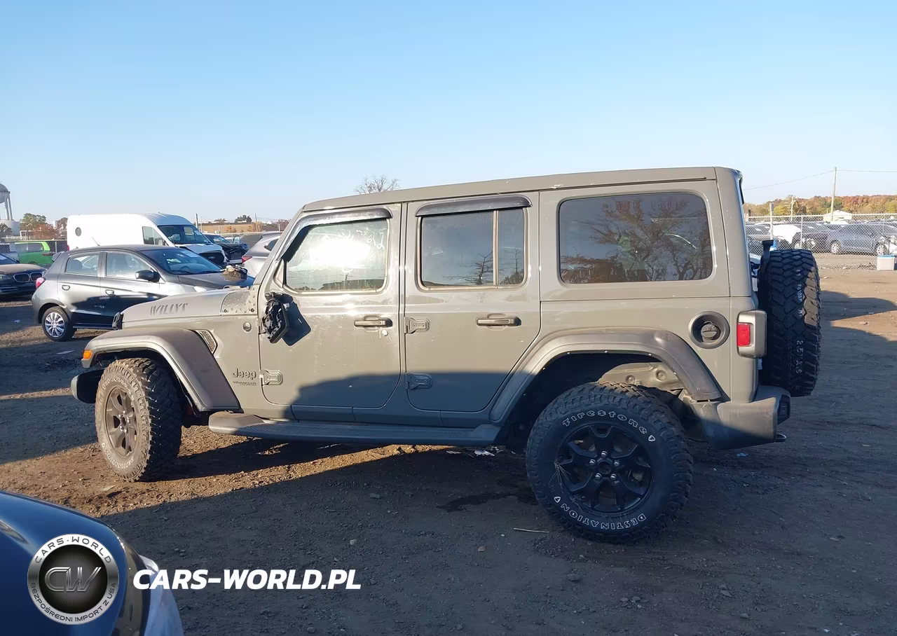 2021 Jeep Wrangler Unlimited Willys 4X4 VIN:1C4HJXDN6MW856260 - 14