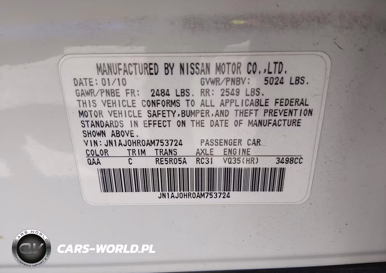 2010 Infiniti Ex35 Journey VIN:JN1AJ0HR0AM753724 - 9