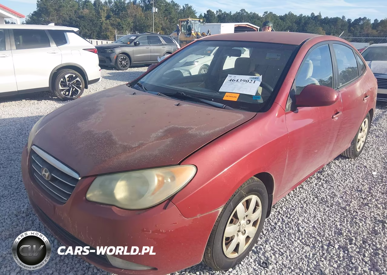 2009 Hyundai Elantra Gls VIN:KMHDU46D89U617817 - 2