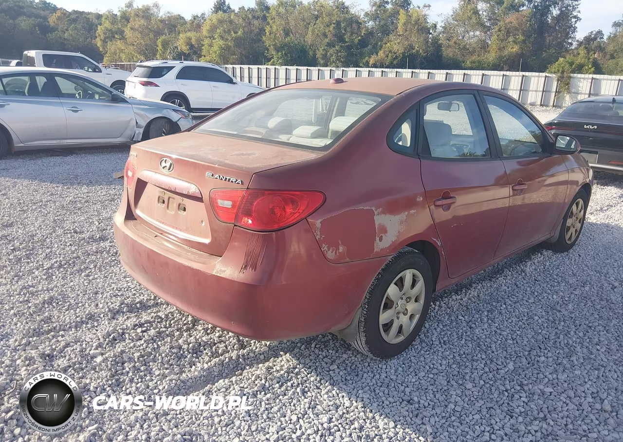 2009 Hyundai Elantra Gls VIN:KMHDU46D89U617817 - 4