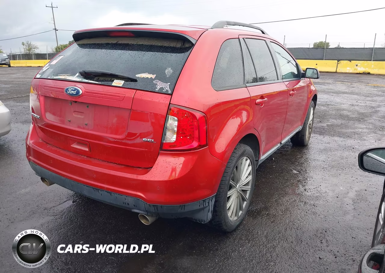 2012 Ford Edge Sel VIN:2FMDK3JC6CBA34139 - 4