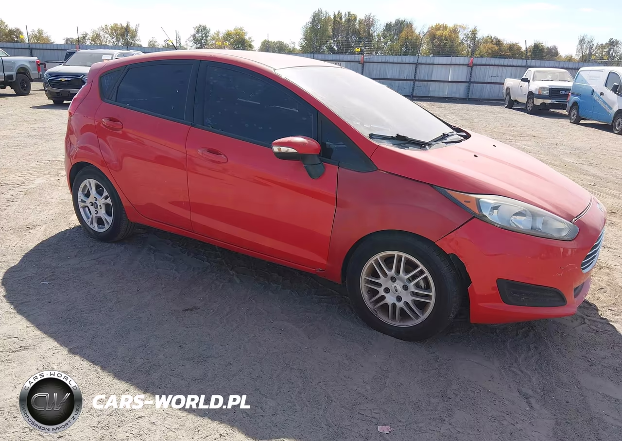 2015 Ford Fiesta Se VIN:3FADP4EJ7FM107855 - 1
