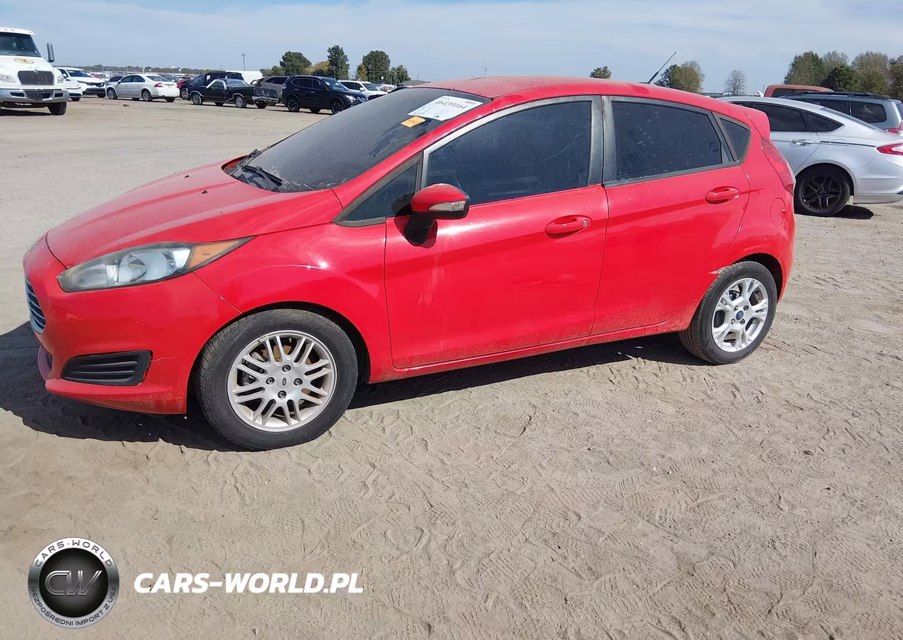 2015 Ford Fiesta Se VIN:3FADP4EJ7FM107855 - 2