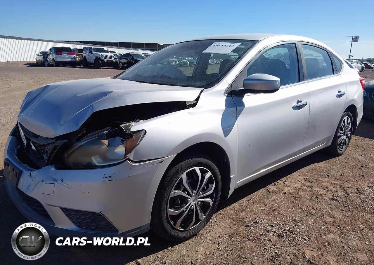 2017 Nissan Sentra S VIN:3N1AB7AP2HY296923 - 2