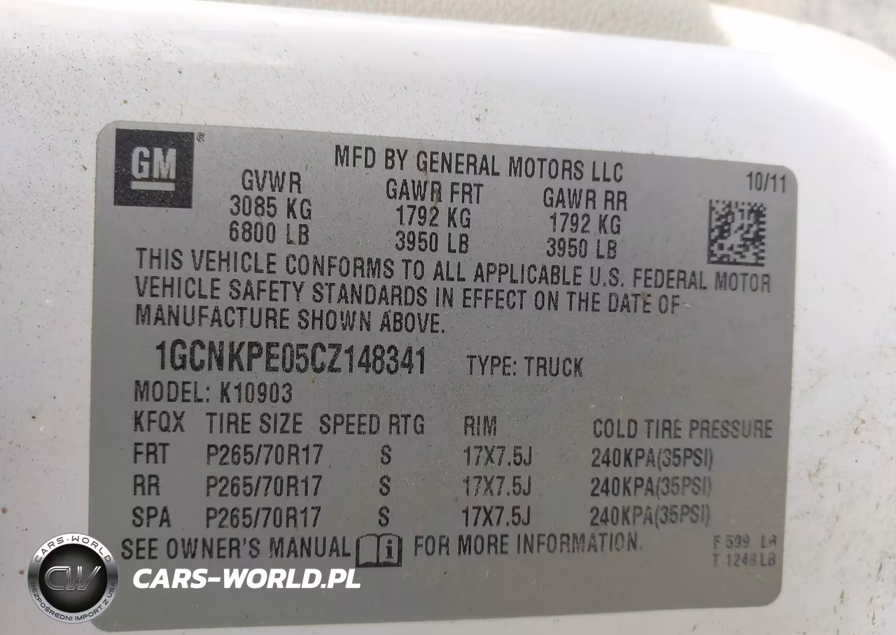 2012 Chevrolet Silverado 1500 Work Truck VIN:1GCNKPE05CZ148341 - 9