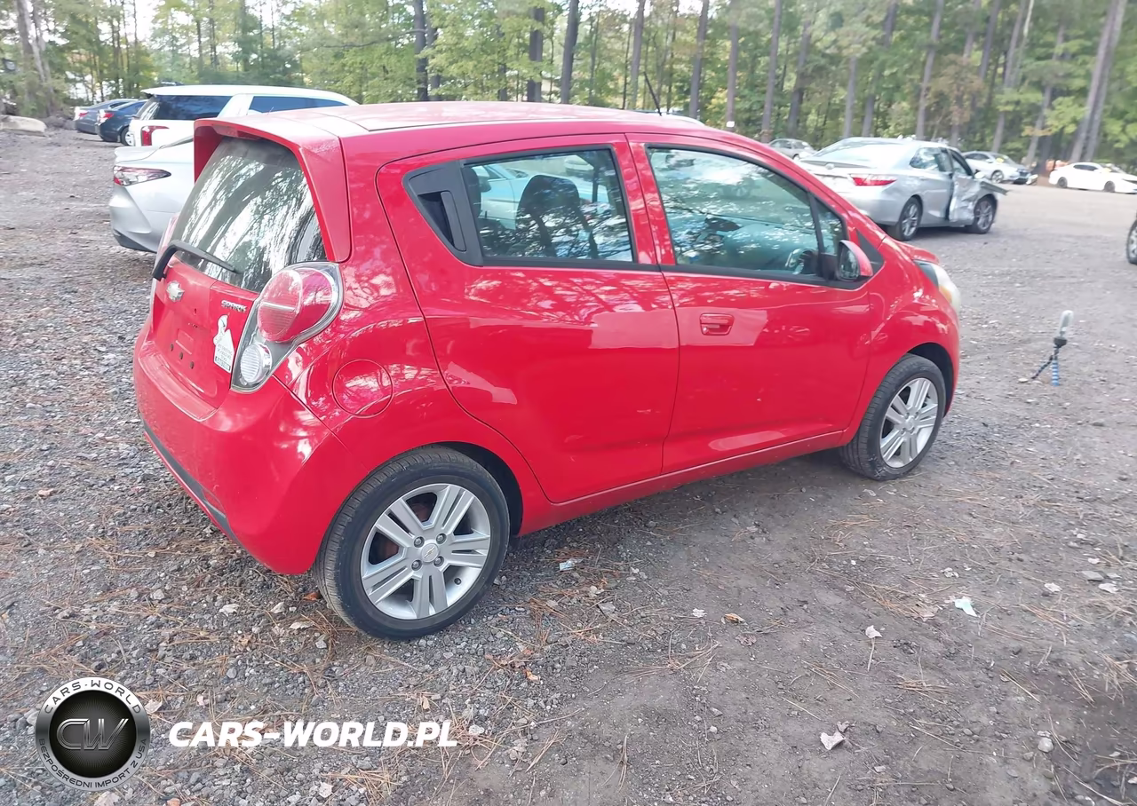 2014 Chevrolet Spark 1Lt Auto VIN:KL8CD6S93EC486544 - 4