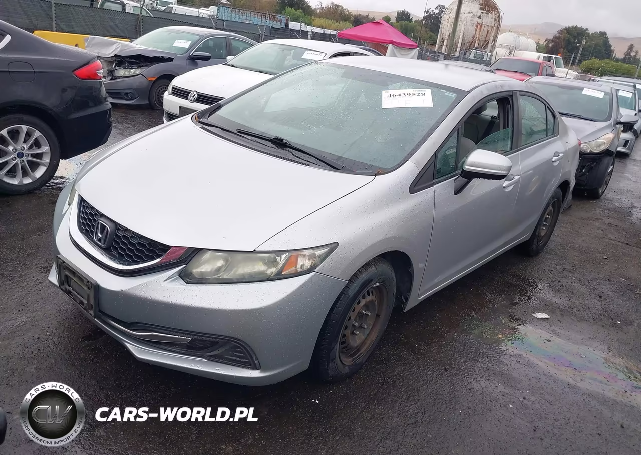 2015 Honda Civic Lx VIN:19XFB2F51FE294172 - 2