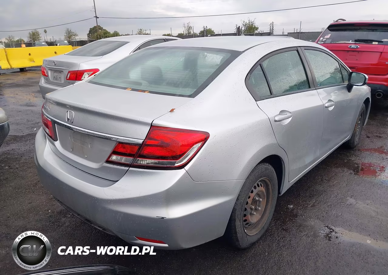 2015 Honda Civic Lx VIN:19XFB2F51FE294172 - 4