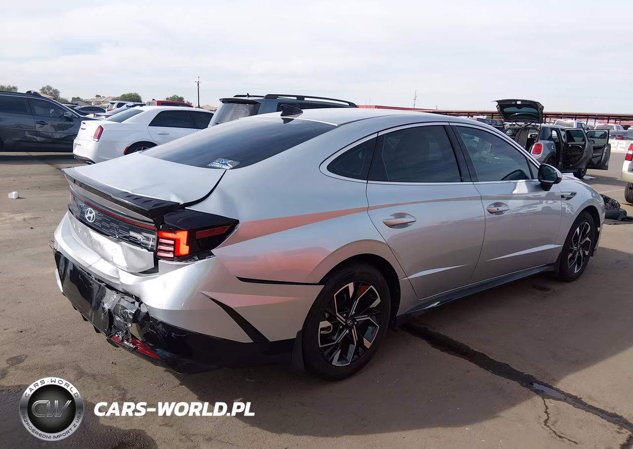 2024 Hyundai Sonata Sel VIN:KMHL64JA2RA376387 - 4
