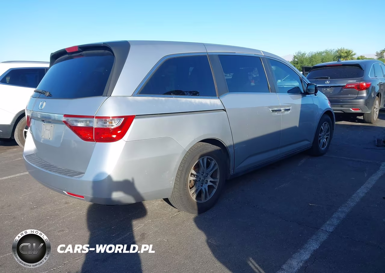 2012 Honda Odyssey Ex-L VIN:5FNRL5H69CB056559 - 4