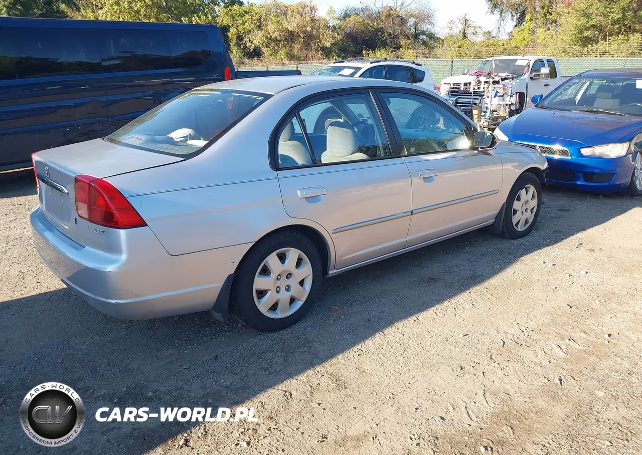 2001 Honda Civic Ex VIN:1HGES26741L037294 - 4