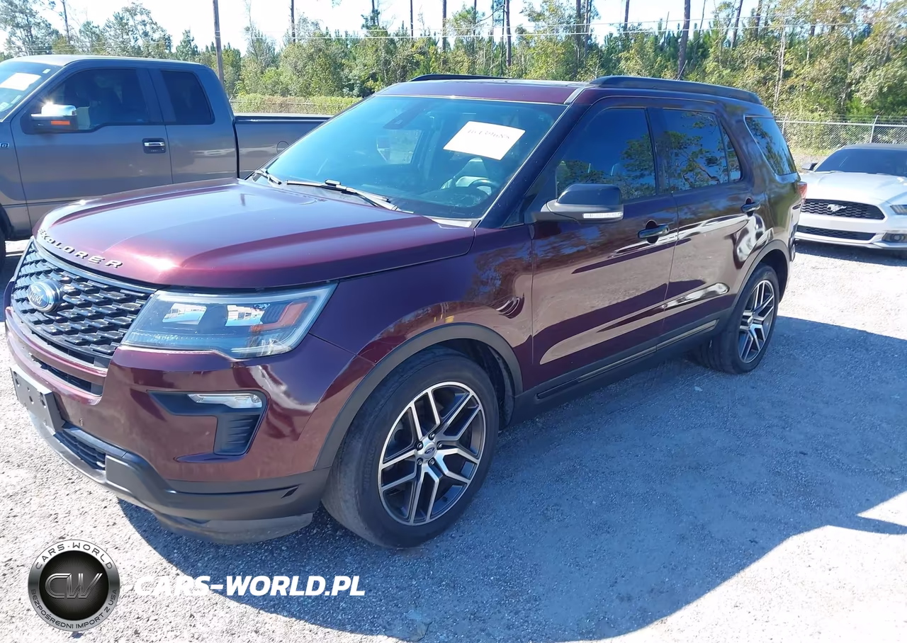 2018 Ford Explorer Sport VIN:1FM5K8GT2JGB55202 - 2