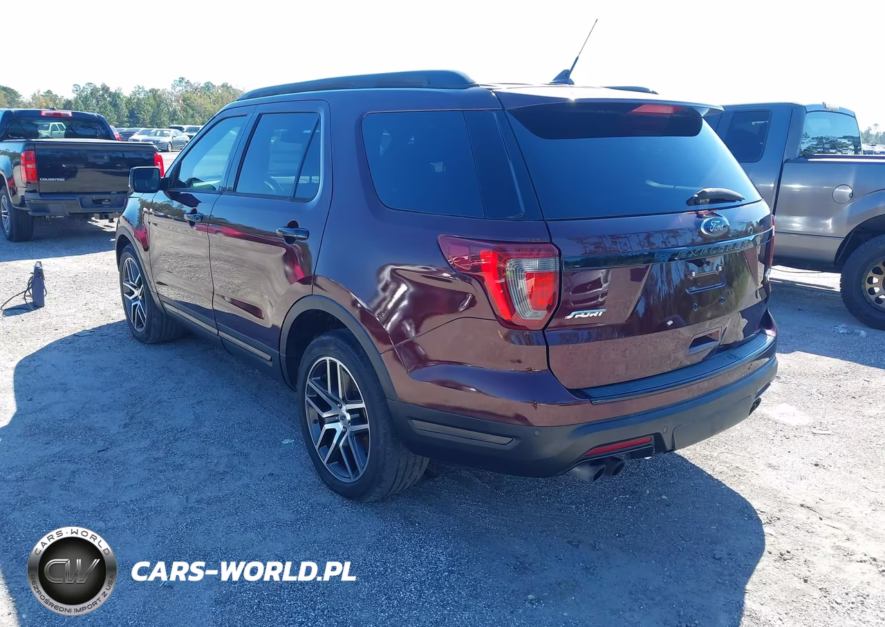 2018 Ford Explorer Sport VIN:1FM5K8GT2JGB55202 - 3