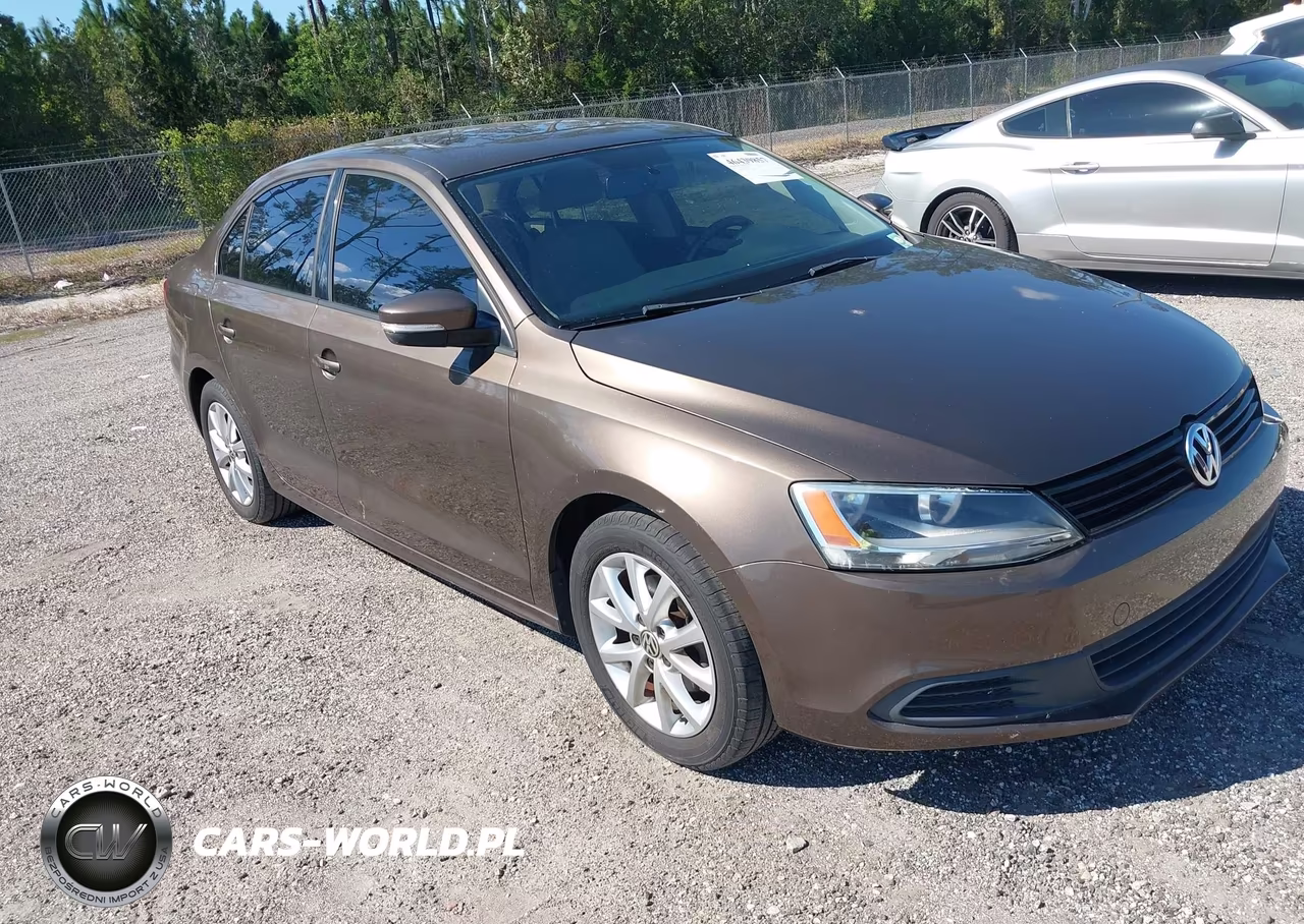 2012 Volkswagen Jetta 2.5L Se VIN:3VWDP7AJ9CM417094 - 1