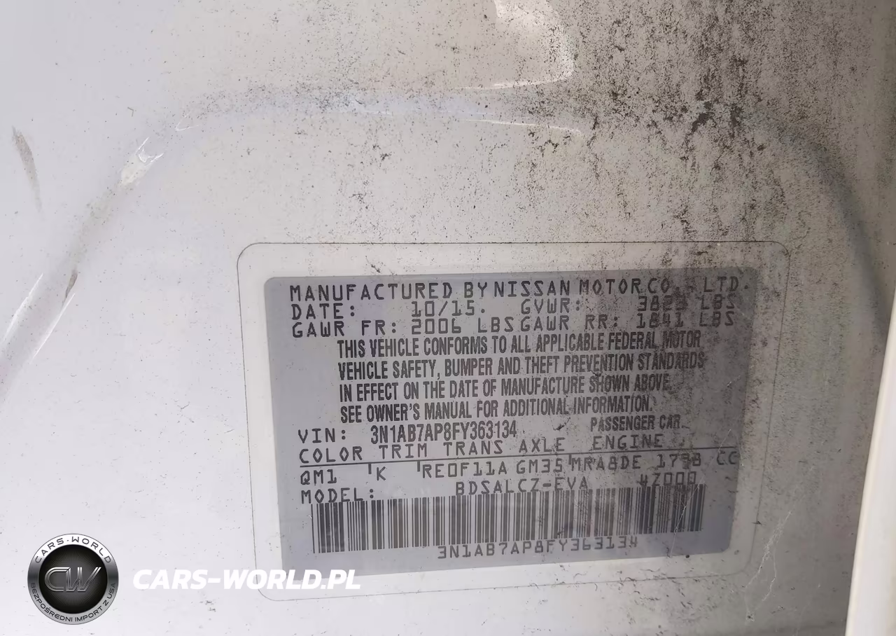 2015 Nissan Sentra S VIN:3N1AB7AP8FY363134 - 9