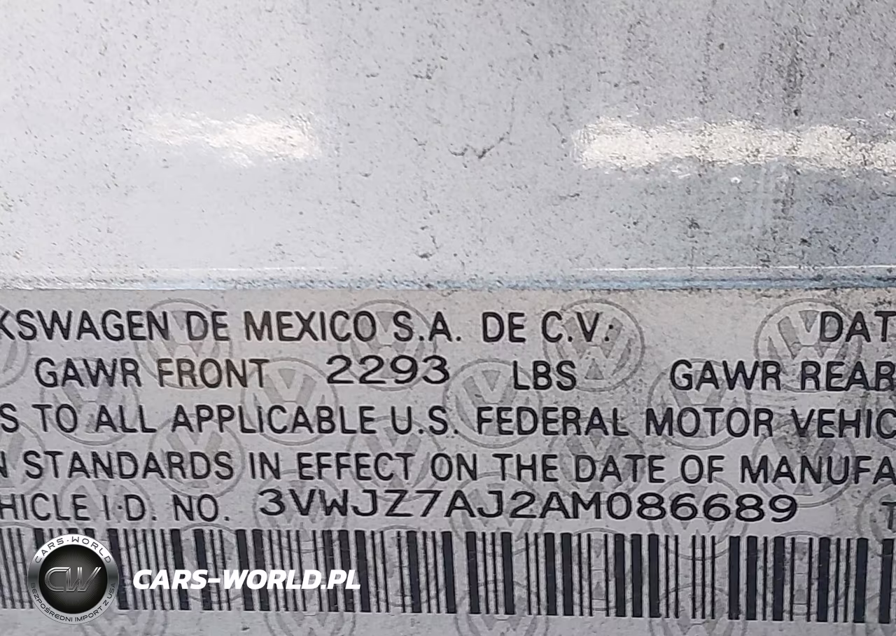 2010 Volkswagen Jetta S VIN:3VWJZ7AJ2AM086689 - 18