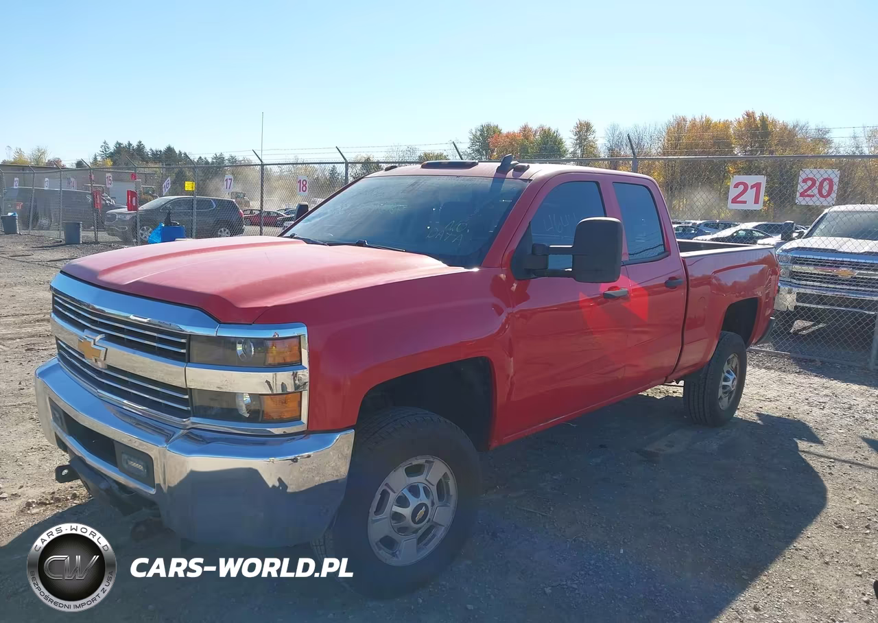 2015 Chevrolet Silverado 2500Hd Wt VIN:1GC2KUEG5FZ548063 - 2